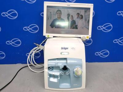 Draeger Evita Infinity V500 Ventilator with Infinity C500 Monitor