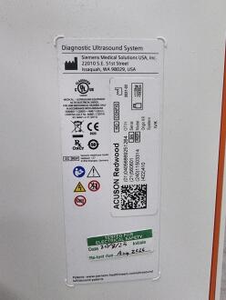 Siemens Healthineers Acuson Redwood Ultrasound System - 5