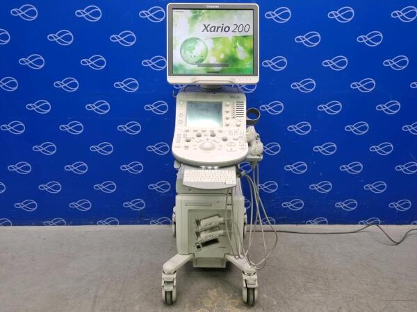 Toshiba Xario 200 Ultrasound System - No HDD