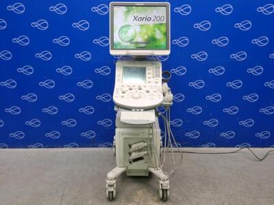 Toshiba Xario 200 Ultrasound System - No HDD
