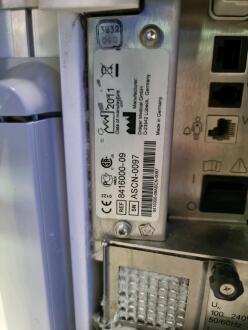 Draeger Evita Infinity V500 Ventilator with Infinity C500 Monitor on Trolley - 5