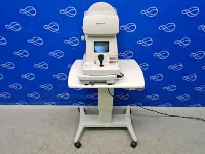 Topcon KR-8100PA Auto Kerato Refractometer on Motorised Table