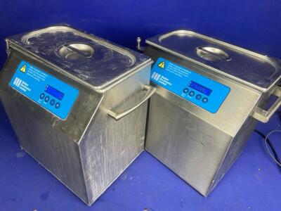 2 x Walker T105 Ultrasonic Baths