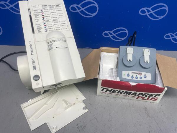Thermaprep Plus Obturator Oven (boxed) & 3M ESPE Pentamix 2 Mixer (damaged)