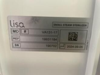 W&H Lisa VA131-17 Autoclave - 4