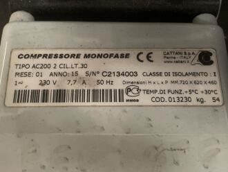 Cattani AC200 Compressor (240V) - 3
