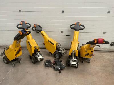 5 x MasterMover SM60 Cage Movers