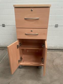 8 x Sunflower Medical Bedside Cabinets (as new) - 2