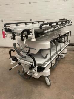 2 x Stryker 1089 Eye Surgery Stretcher Trolleys - 2