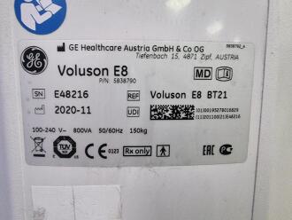 GE Voluson E8 BT21 Ultrasound System - No HDD - 5