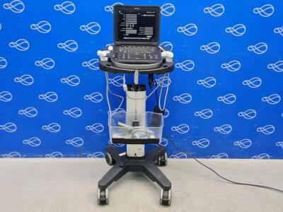 SonoSite Edge II Portable Ultrasound on SonoSite Rollstand - No SD Card