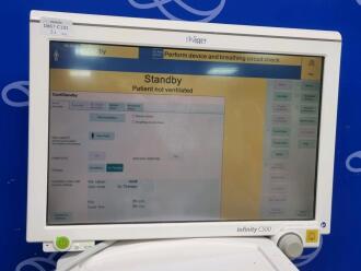 Draeger Evita Infinity V500 Ventilator with Infinity C500 Monitor - 2