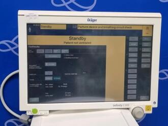 Draeger Evita Infinity V500 Ventilator with Infinity C500 Monitor - 2
