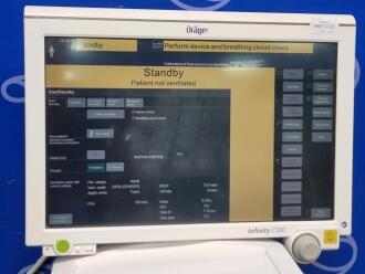 Draeger Evita Infinity V500 Ventilator with Infinity C500 Monitor - 2