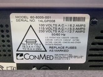 Conmed System 5000 Diathermy on Trolley - 4