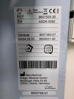 Draeger Primus Anaesthetic Machine - 5
