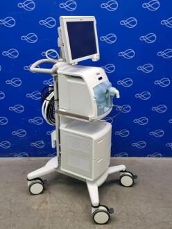 Draeger Evita Infinity V500 Ventilator with Infinity C500 Monitor on Trolley - 3