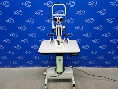 Huvitz HS-5500 Slit Lamp on Motorised Table