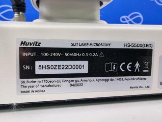 Huvitz HS-5500 Slit Lamp on Motorised Table - 5