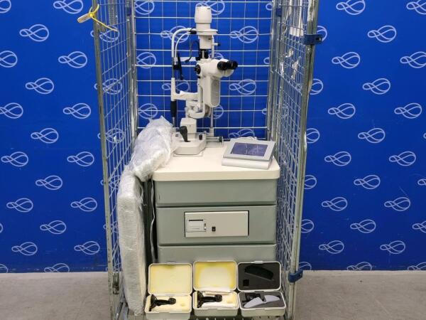 Topcon DC4 Slit Lamp with Table