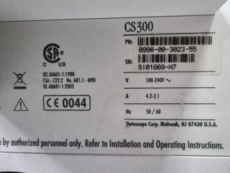 Datascope CS300 Automated Counterpulsation Balloon Pump on Trolley - 6
