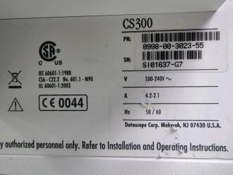 Datascope CS300 Automated Counterpulsation Balloon Pump on Trolley - 6