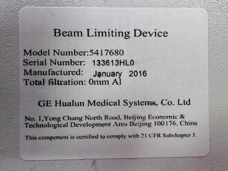 GE Brivo Plus OEC 865 C-Arm Image Intensifier - HDD removed - 11