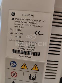 GE Logiq F6 Ultrasound *10% BUYER PREMIUM* - 5