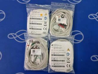 4 x Welch Allyn 12 Lead ECG Cable - Ref 9293-032-53