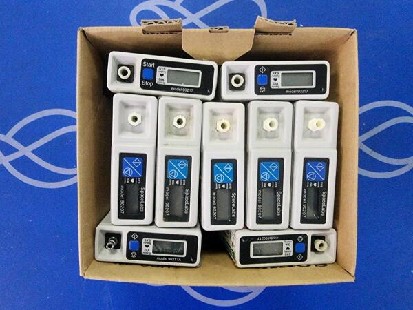 5 x Spacelabs Model 90207 Ambulatory Blood Pressure Monitor and 4 x Spacelabs 90217 Ambulatory Blood Pressure Monitor