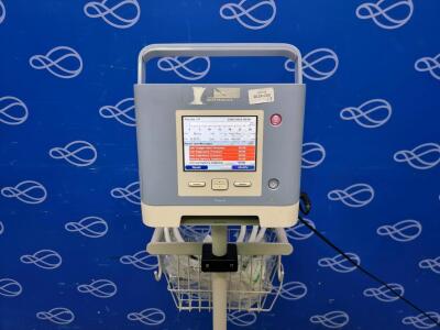 Philips Respironics Trilogy 202 Ventilator on Rollstand