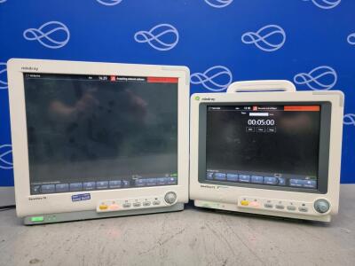 1 x Mindray BeneView T5 Patient Monitor & 1 x Mindray BeneView T8 Patient Monitor
