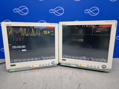 2 x Mindray BeneView T8 Patient Monitor