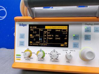 Draeger Oxylog 2000 Plus Ventilator - 2