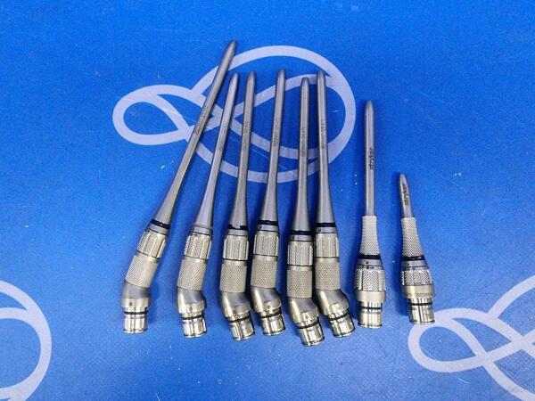 8 x Mixed Stryker Straight and Angled Elite Drill Attachments