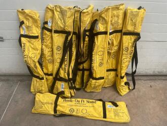 10 x MDTI HVS Hook-On IV / Fluid Stands - Bagged