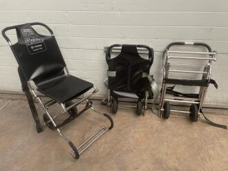 3 x Ferno Compact Evacuation Chairs