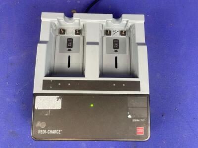 Physio-Control Redi-Charge Battery Charger with Physio-Control Redi-Charge Battery Adapter