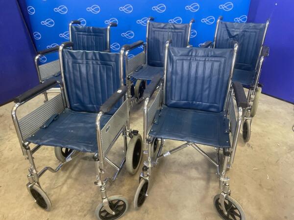 5 x Days Folding Transit Wheelchairs