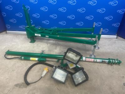 2 x Floodlight Mast Systems (16A 110V)