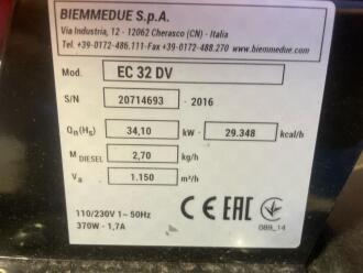 Biemmedue EC 32DV Portable Heater (16A 110V) - 3