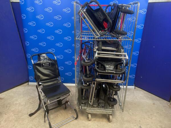 10 x Ferno Compact Evacuation Chairs