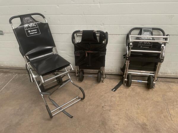 3 x Ferno Compact Evacuation Chairs