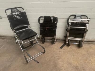 3 x Ferno Compact Evacuation Chairs