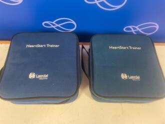 2 x Laerdal Heartstart AED Trainers - 4