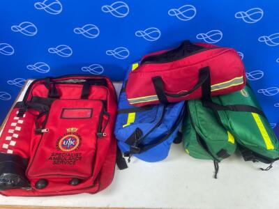 6 x Various Medical Carry Bags