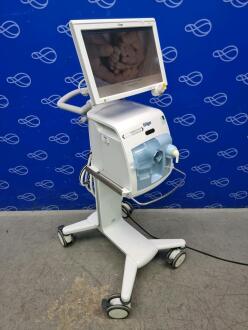 Draeger Babylog VN500 Ventilator with Infinity C500 Monitor on Trolley - 2