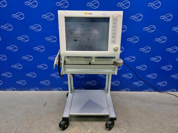 Draeger Evita XL Ventilator on Trolley