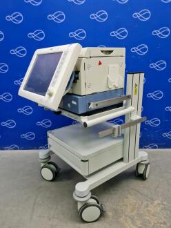 Draeger Evita XL Ventilator on Mova Cart - 4