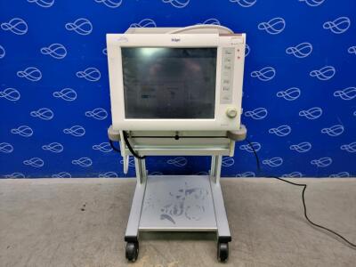 Draeger Evita XL Ventilator on Trolley